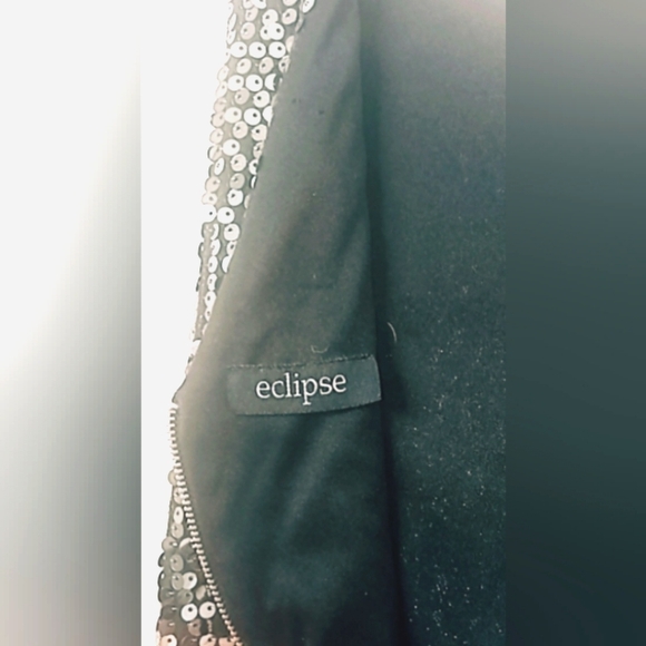 Black Eclipse formal dress Size M/M - Picture 3 of 4